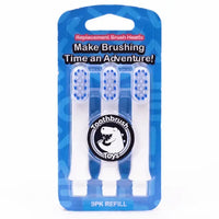 Toothbrush Toys Kids Toothbrush Replacement Heads 3-Pack - BIG FRENCHIES
