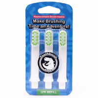 Toothbrush Toys Kids Toothbrush Replacement Heads 3-Pack - BIG FRENCHIES