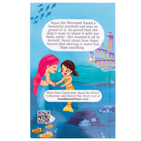 Aqua the Mermaid Storybook for Kids - Aqua Seashell Adventure - BIG FRENCHIES