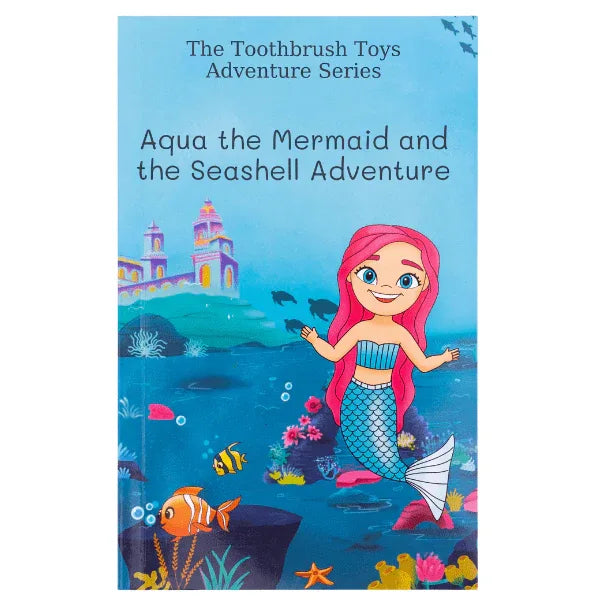 Aqua the Mermaid Storybook for Kids - Aqua Seashell Adventure - BIG FRENCHIES