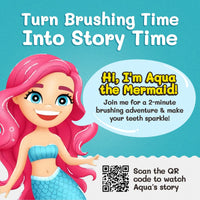 Aqua the Mermaid Toothbrush for Kids With Toy Fun - BIG FRENCHIES