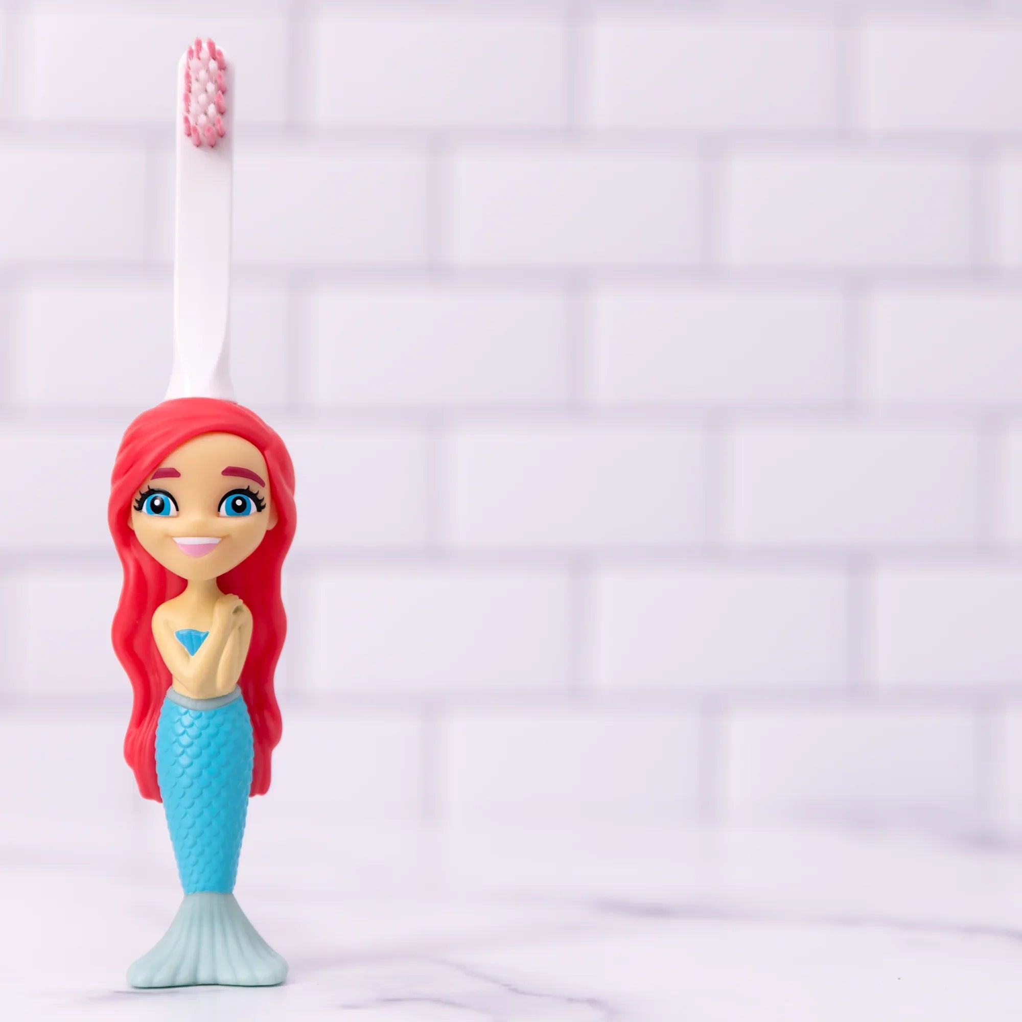 Aqua the Mermaid Toothbrush for Kids With Toy Fun - BIG FRENCHIES