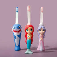 Aqua the Mermaid Toothbrush for Kids With Toy Fun - BIG FRENCHIES