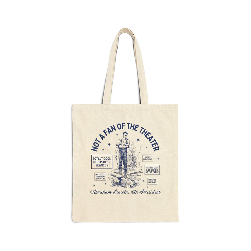 Tote Bag: Abraham Lincoln Fun Facts - BIG FRENCHIES