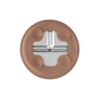 Stainless Steel Plate Set of 2 (Mocha Mousse & Sage Green)