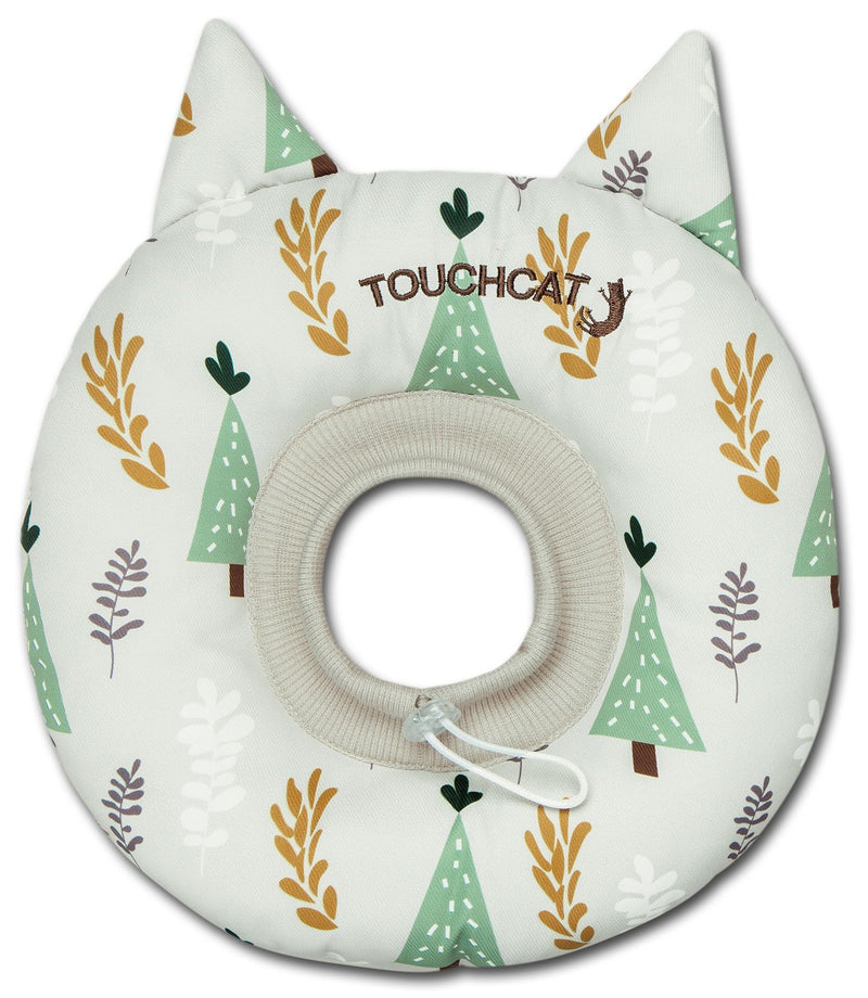 Touchcat ® 'Ringlet' Licking and Scratching Adjustable Pillow Cat Neck Protector - BIG FRENCHIES