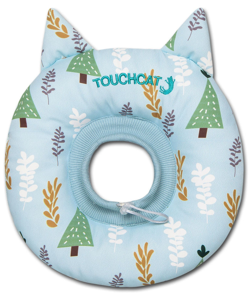 Touchcat ® 'Ringlet' Licking and Scratching Adjustable Pillow Cat Neck Protector - BIG FRENCHIES