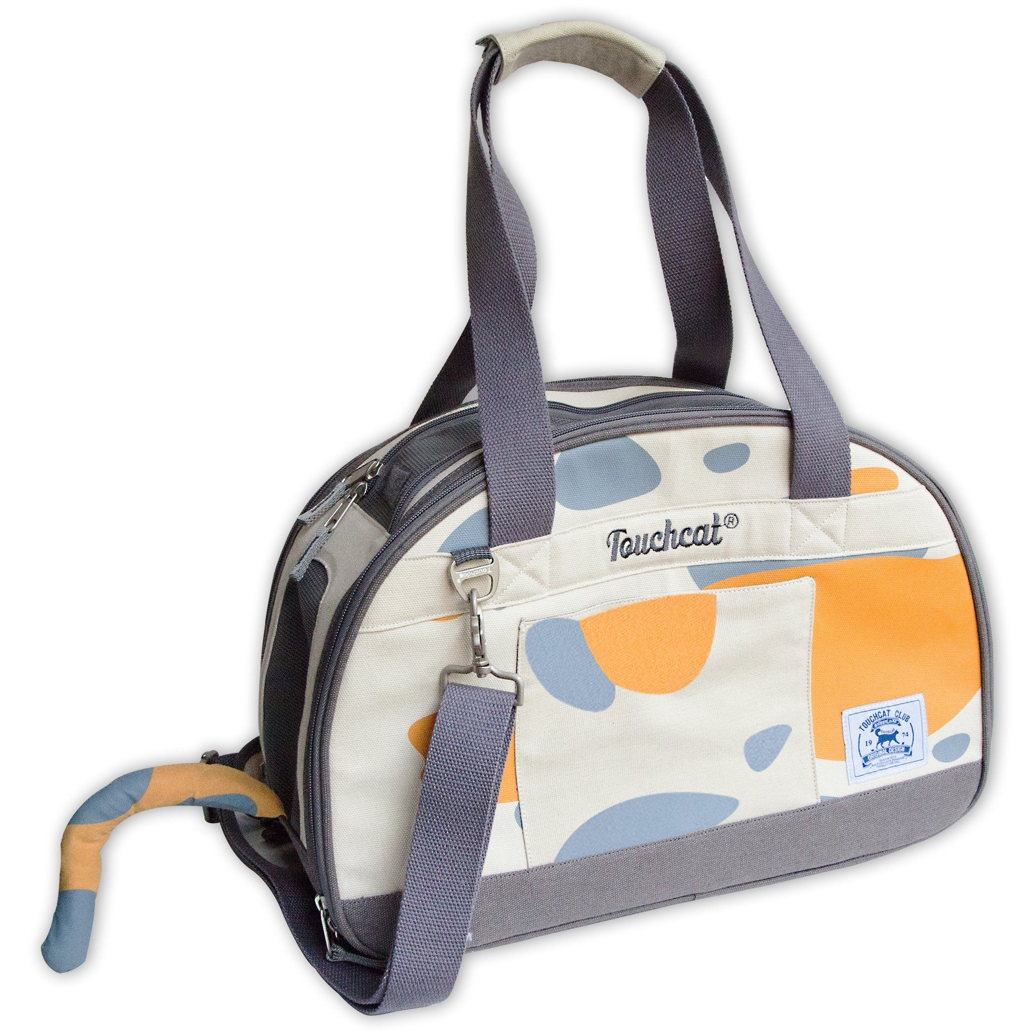 Touchcat 'Tote-Tails' Designer Airline Approved Collapsible Cat Carrier - BIG FRENCHIES