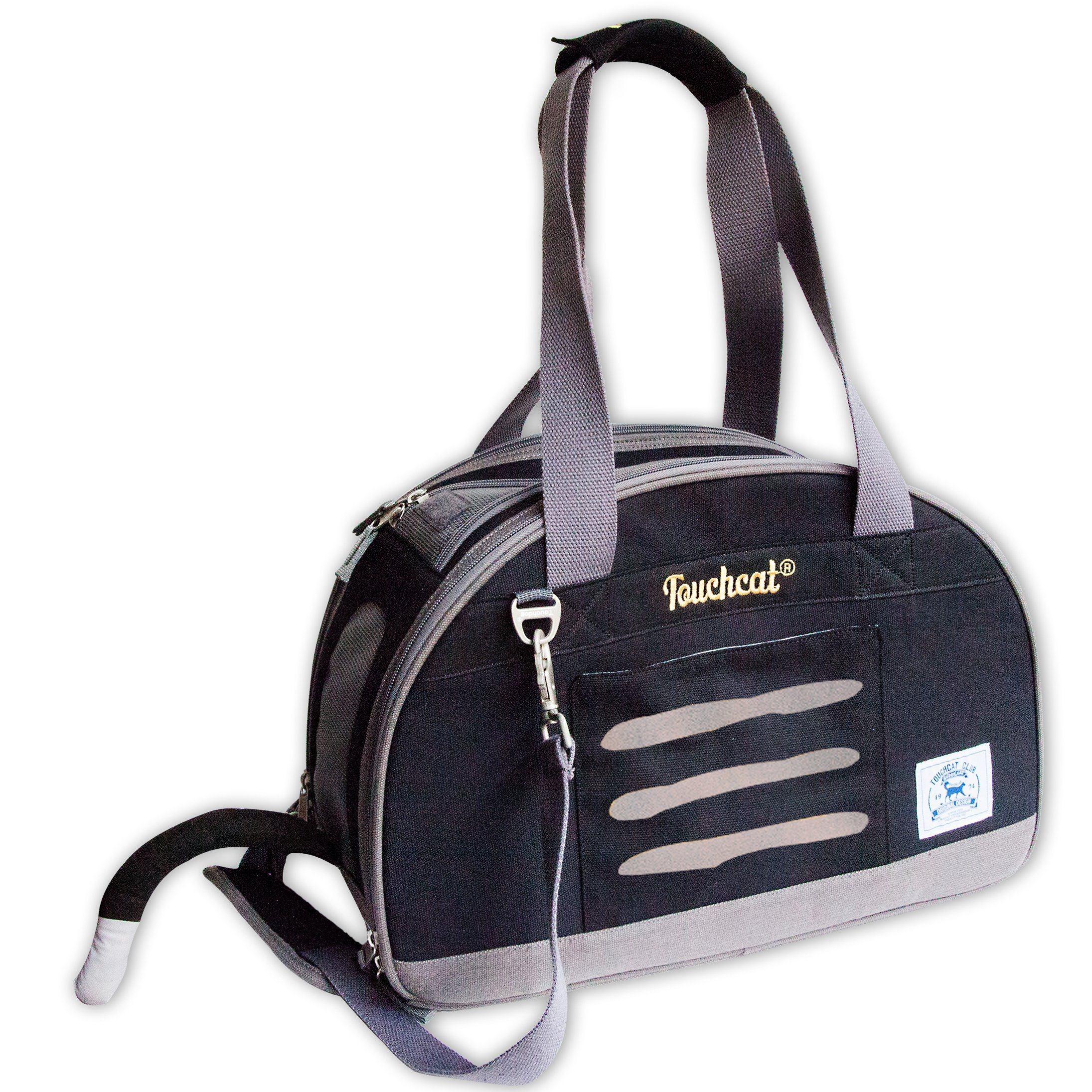 Touchcat 'Tote-Tails' Designer Airline Approved Collapsible Cat Carrier - BIG FRENCHIES