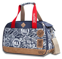 Touchdog Airline Approved Around-The-Globe Passport Designer Pet Carrier - BIG FRENCHIES