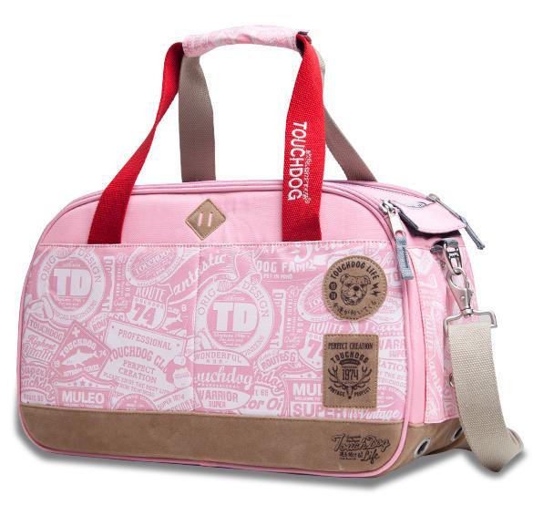 Touchdog Airline Approved Around-The-Globe Passport Designer Pet Carrier - BIG FRENCHIES