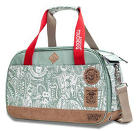 Touchdog Airline Approved Around-The-Globe Passport Designer Pet Carrier - BIG FRENCHIES