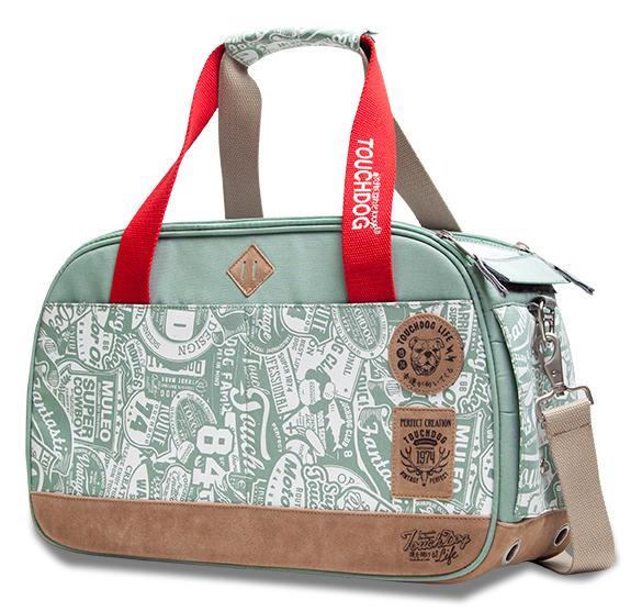 Touchdog Airline Approved Around-The-Globe Passport Designer Pet Carrier - BIG FRENCHIES