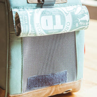 Touchdog Around-The-Globe Passport Airlined Approved Pet Carrier - BIG FRENCHIES