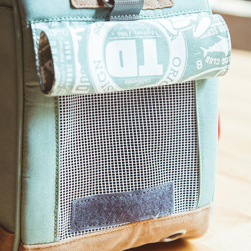 Touchdog Around-The-Globe Passport Airlined Approved Pet Carrier - BIG FRENCHIES