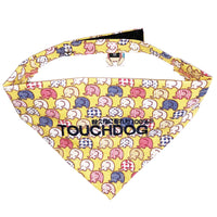 Touchdog Elephant Patterned Hook-and-Loop Fashion Dog Bandana - BIG FRENCHIES