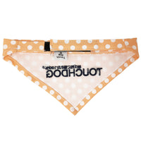 Touchdog Polka-dot Patterned Hook-and-Loop Fashion Dog Bandana - BIG FRENCHIES