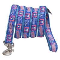 Touchdog 'Bone Patterned' Tough Stitched Dog Harness and Leash - BIG FRENCHIES