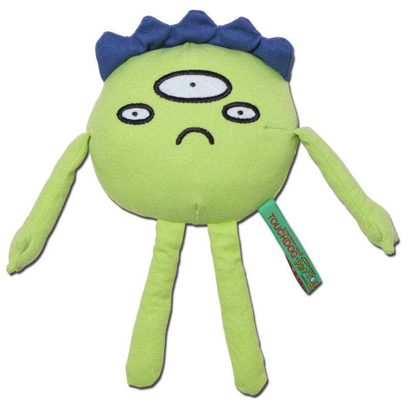 Touchdog Cartoon Alien Monster Plush Dog Toy - BIG FRENCHIES