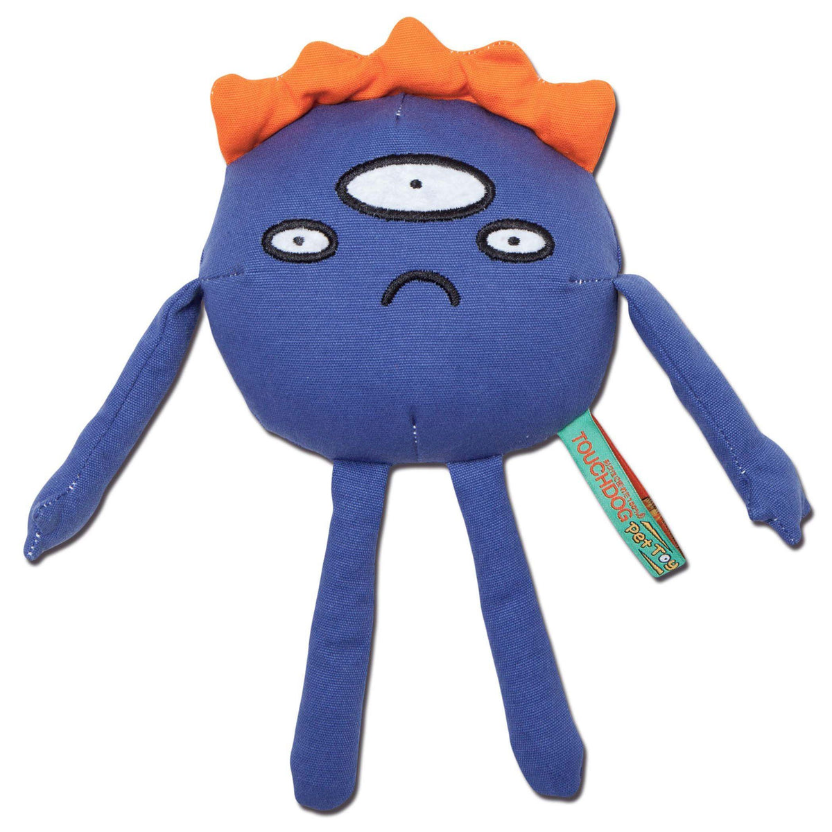 Touchdog Cartoon Alien Monster Plush Dog Toy - BIG FRENCHIES
