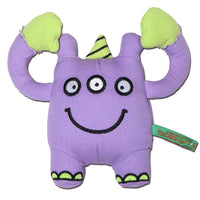 Touchdog Cartoon Three-eyed Monster Plush Dog Toy - BIG FRENCHIES