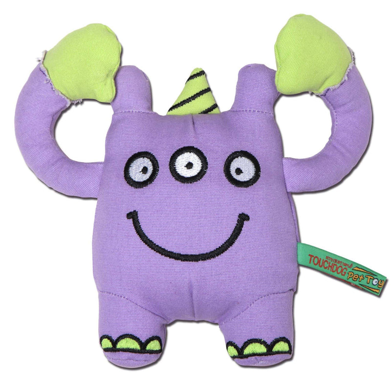 Touchdog Cartoon Three-eyed Monster Plush Dog Toy - BIG FRENCHIES