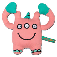 Touchdog Cartoon Three-eyed Monster Plush Dog Toy - BIG FRENCHIES