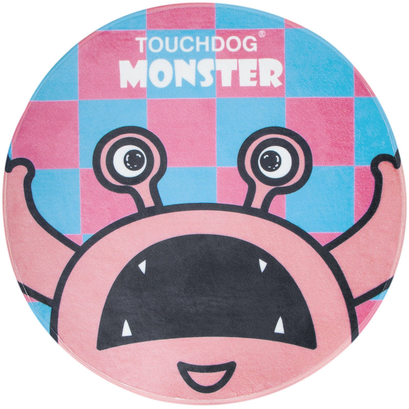 Touchdog Cartoon Up-for-Crabs Monster Rounded Cat and Dog Mat - BIG FRENCHIES