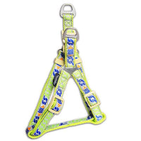 Touchdog 'Chain Printed' Tough Stitched Dog Harness and Leash - BIG FRENCHIES
