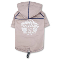 Touchdog 'Cloudburst' Reversible Fashion Waterproof Dog Raincoat - BIG FRENCHIES