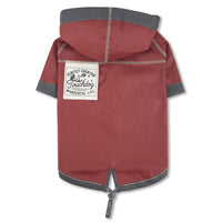 Touchdog 'Cloudburst' Reversible Fashion Waterproof Dog Raincoat - BIG FRENCHIES