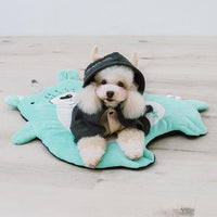 Touchdog 'Critter Hugz' Designer Character Animated Dog Mats - BIG FRENCHIES