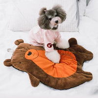 Touchdog 'Critter Hugz' Designer Character Animated Dog Mats - BIG FRENCHIES