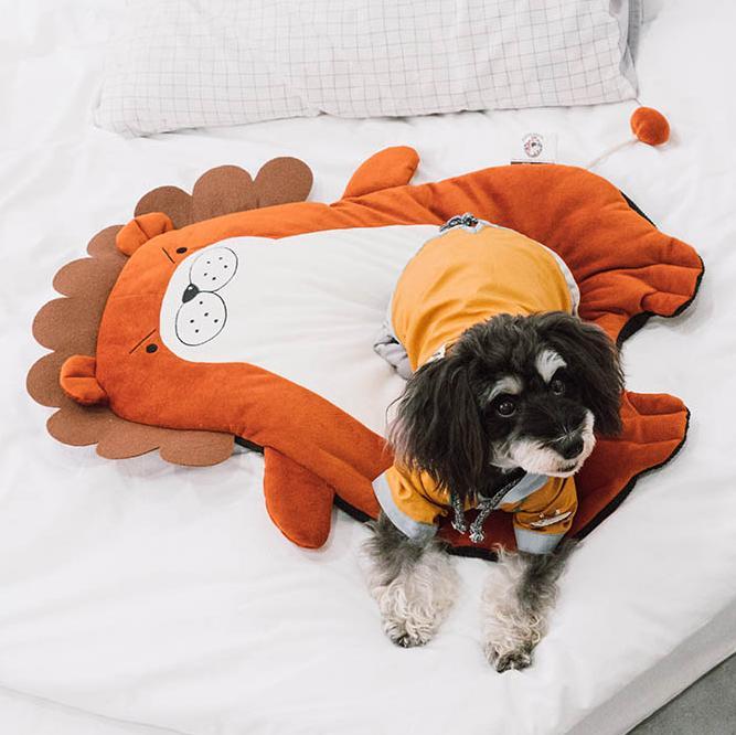 Touchdog 'Critter Hugz' Designer Character Animated Dog Mats - BIG FRENCHIES