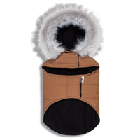 Touchdog 'Eskimo-Swag' Duck-Down Insulated Winter Dog Coat Parka - BIG FRENCHIES