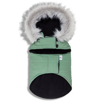 Touchdog 'Eskimo-Swag' Duck-Down Insulated Winter Dog Coat Parka - BIG FRENCHIES