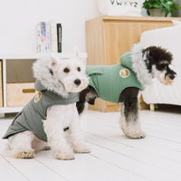 Touchdog 'Eskimo-Swag' Duck-Down Insulated Winter Dog Coat Parka - BIG FRENCHIES