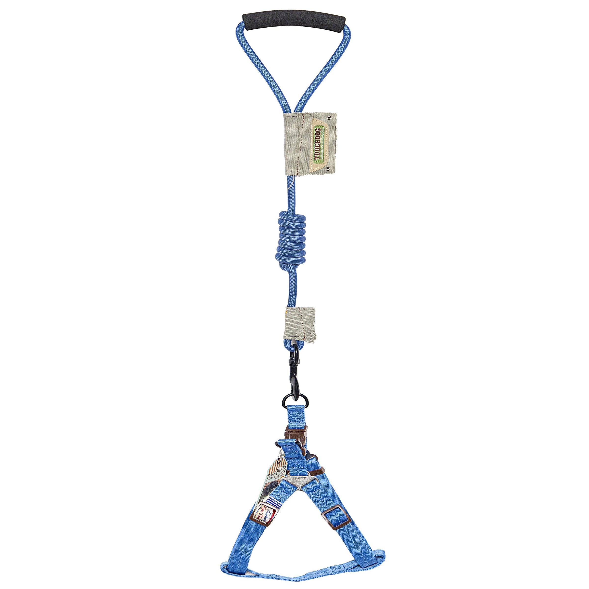 Touchdog Faded-Barker 2-in-1 Fashion Dog Leash and Harness - BIG FRENCHIES