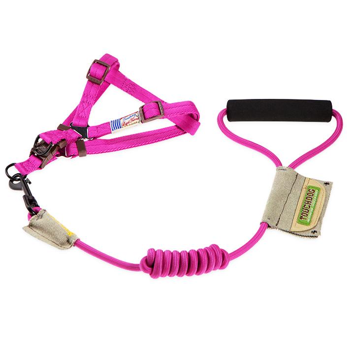 Touchdog Faded-Barker 2-in-1 Fashion Dog Leash and Harness - BIG FRENCHIES