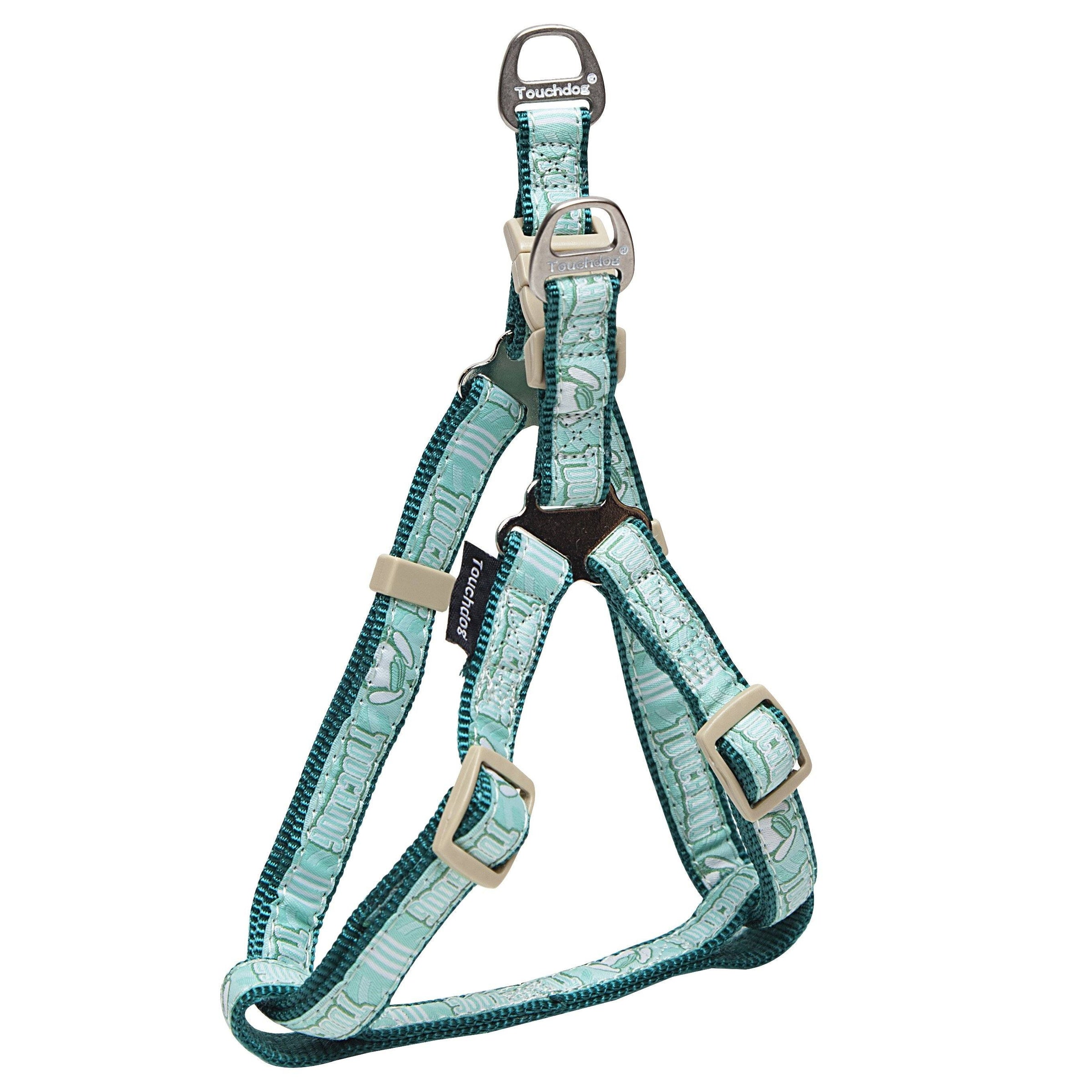 Touchdog 'Funny Bone' Tough Stitched Dog Harness and Leash - BIG FRENCHIES