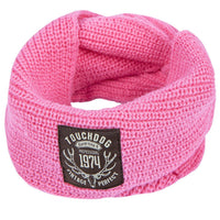 Touchdog Heavy Knitted Designer Fashion Winter Dog Scarf - BIG FRENCHIES