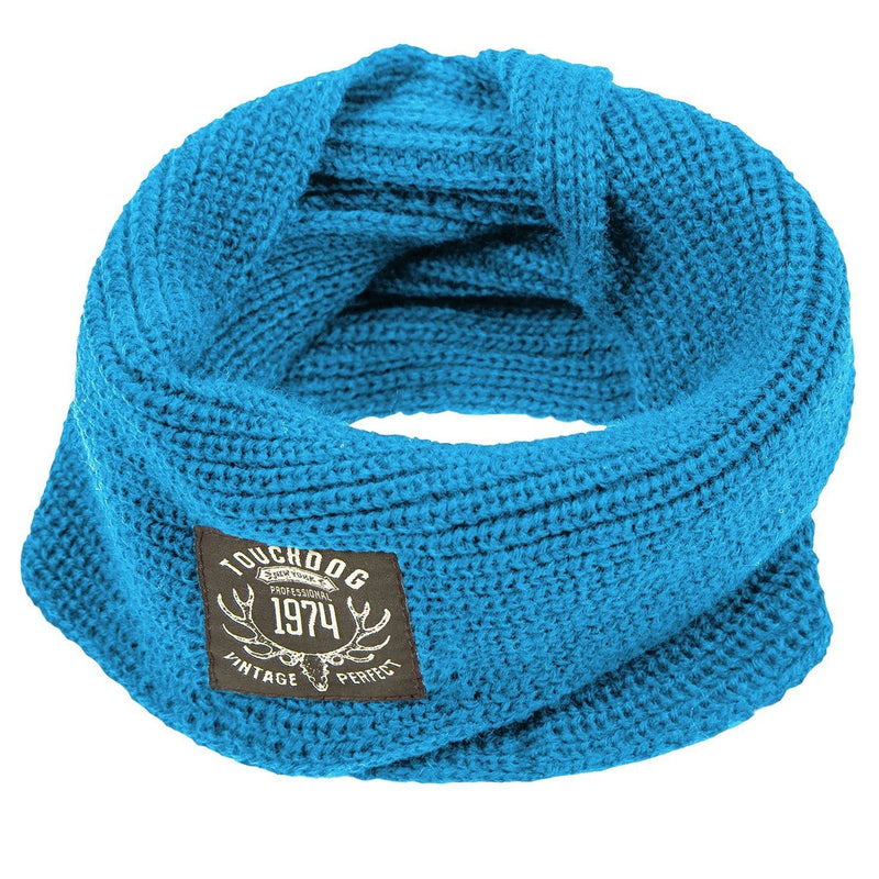 Touchdog Heavy Knitted Designer Fashion Winter Dog Scarf - BIG FRENCHIES