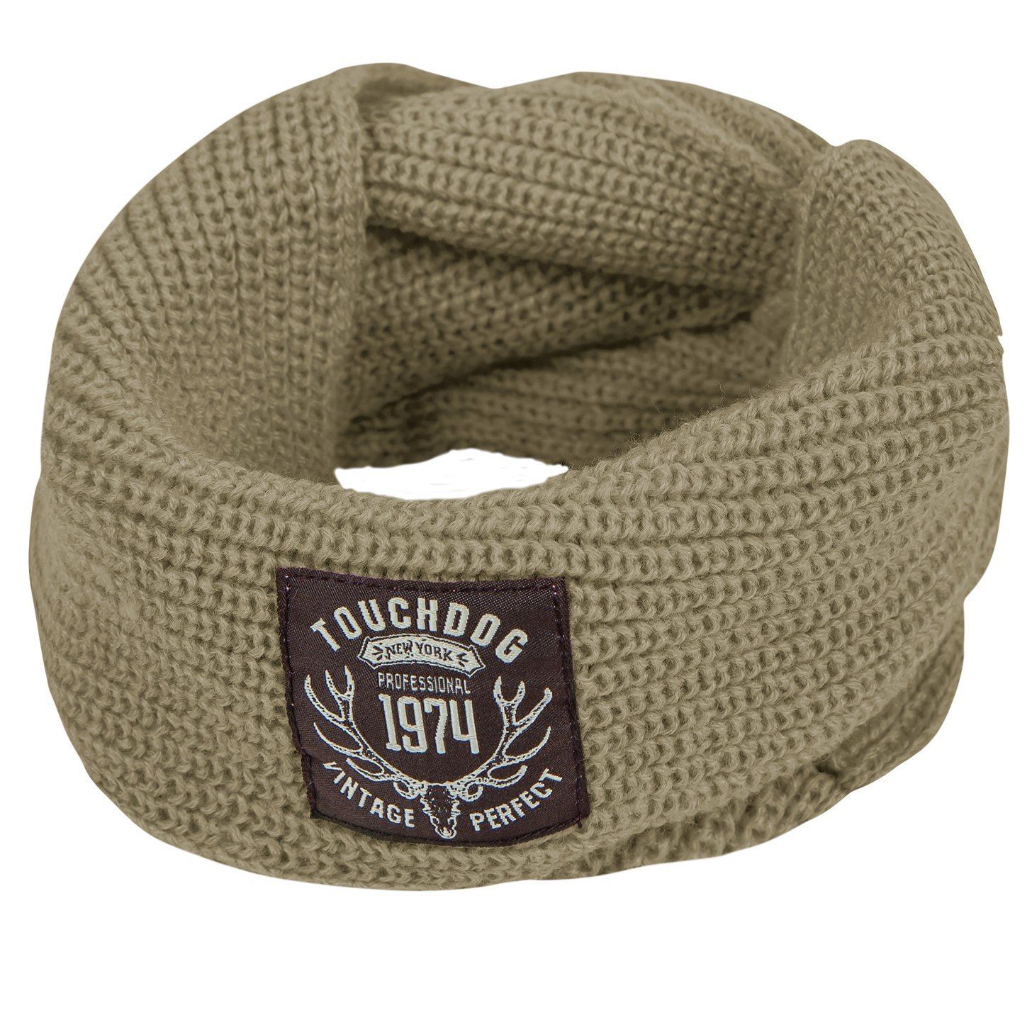 Touchdog Heavy Knitted Designer Fashion Winter Dog Scarf - BIG FRENCHIES