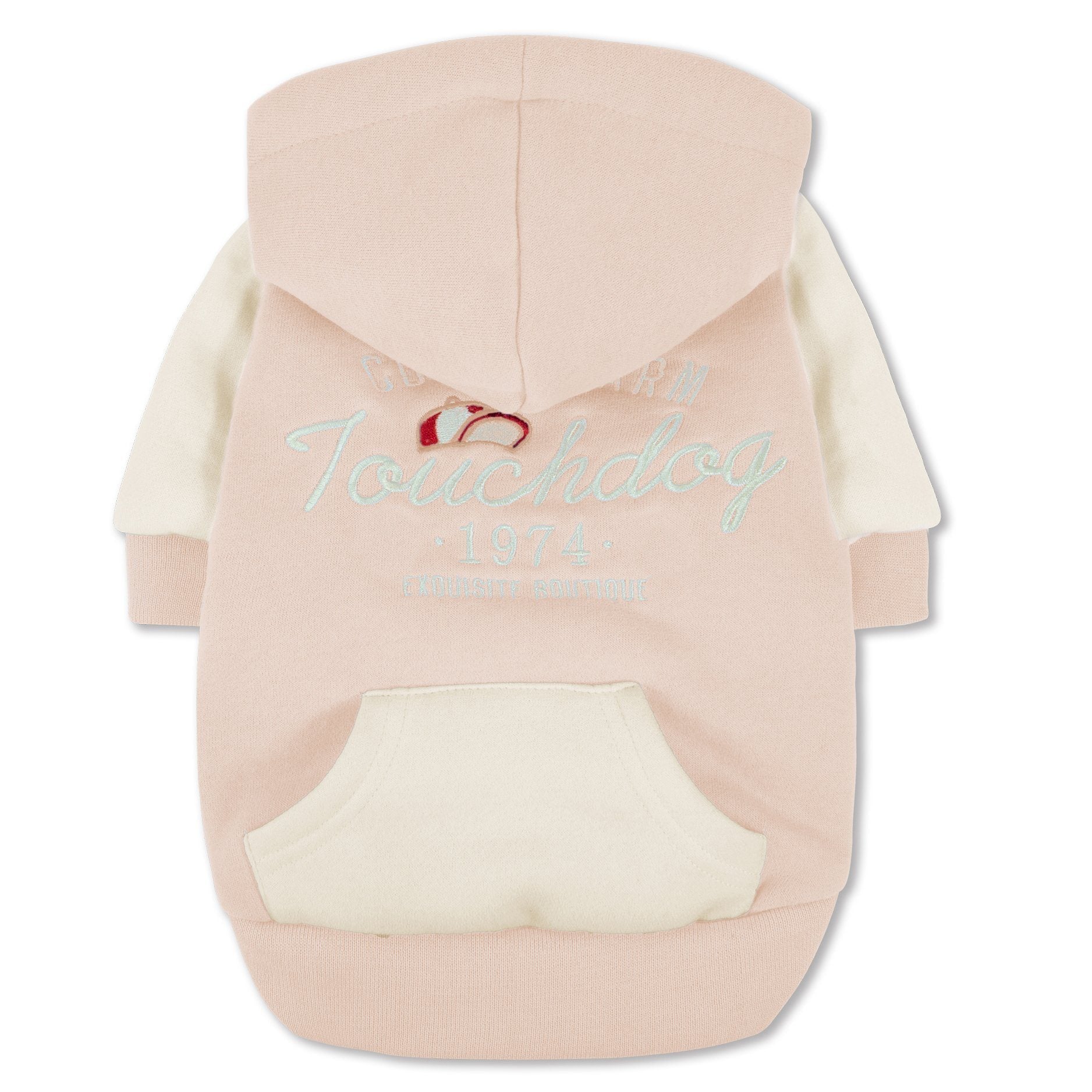 Touchdog 'Heritage' Soft-Cotton Fashion Dog Hoodie Sweater - BIG FRENCHIES