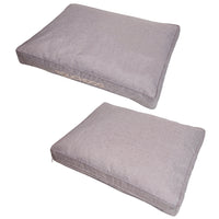 Touchdog 'Hushky' Water-Resistant Premium Raised Rectangular Dog Mat - BIG FRENCHIES
