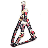 Touchdog 'Owl-Eyed' Tough Stitched Dog Harness and Leash - BIG FRENCHIES
