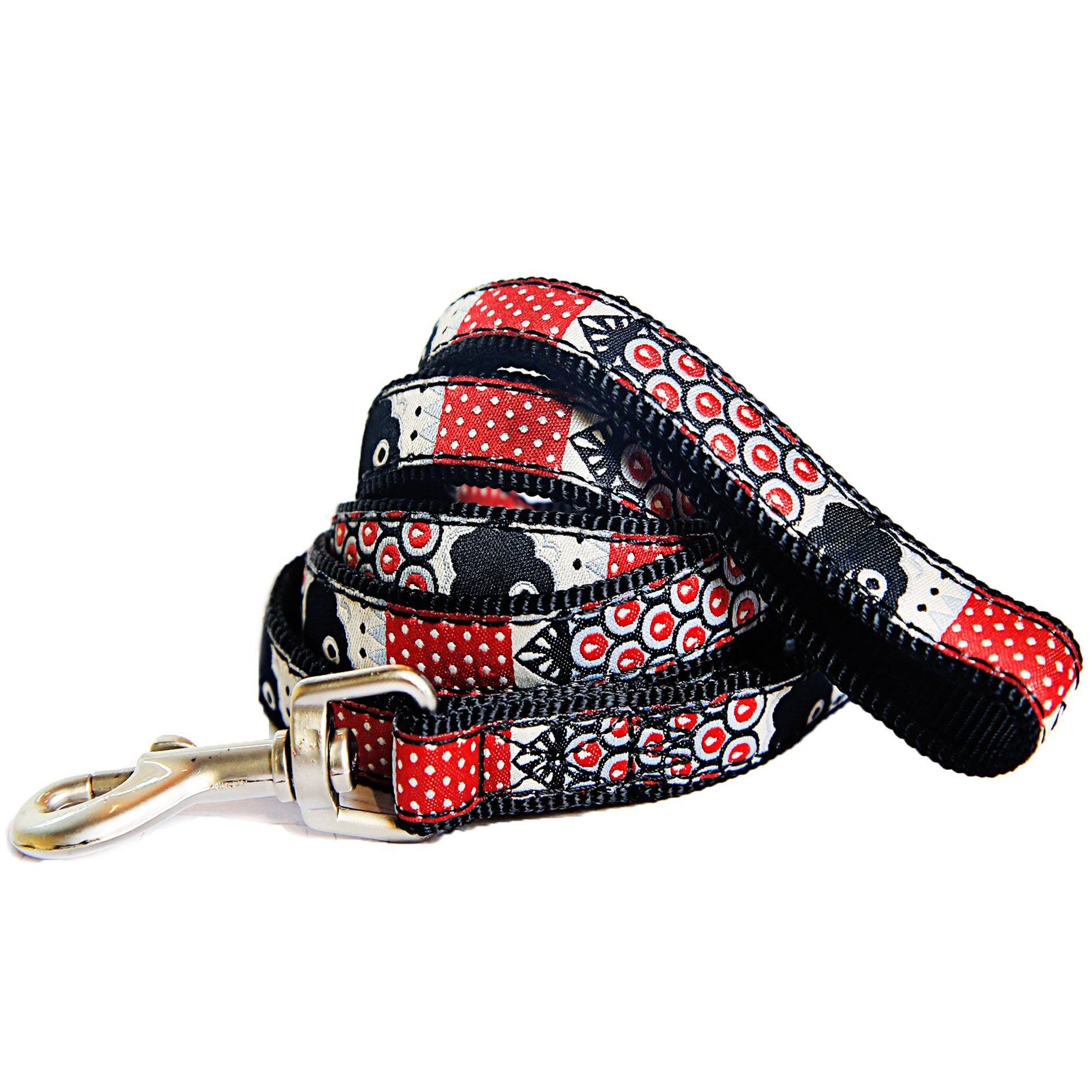Touchdog 'Owl-Eyed' Tough Stitched Dog Harness and Leash - BIG FRENCHIES