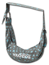 Touchdog 'Paw-Ease' Over-The-Shoulder Travel Sling Pet Carrier - BIG FRENCHIES