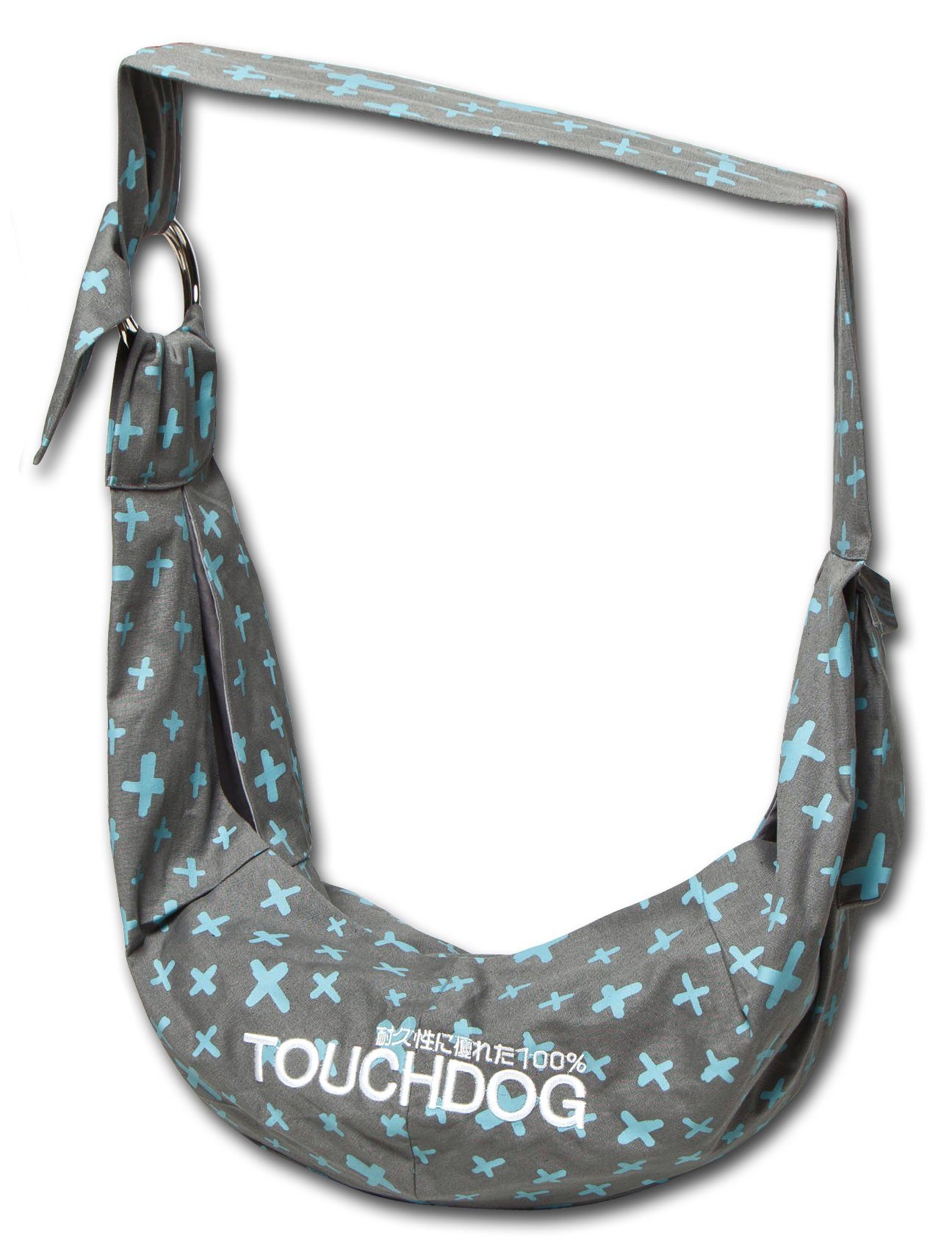 Touchdog 'Paw-Ease' Over-The-Shoulder Travel Sling Pet Carrier - BIG FRENCHIES