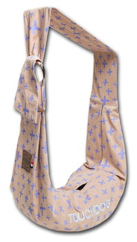 Touchdog 'Paw-Ease' Over-The-Shoulder Travel Sling Pet Carrier - BIG FRENCHIES